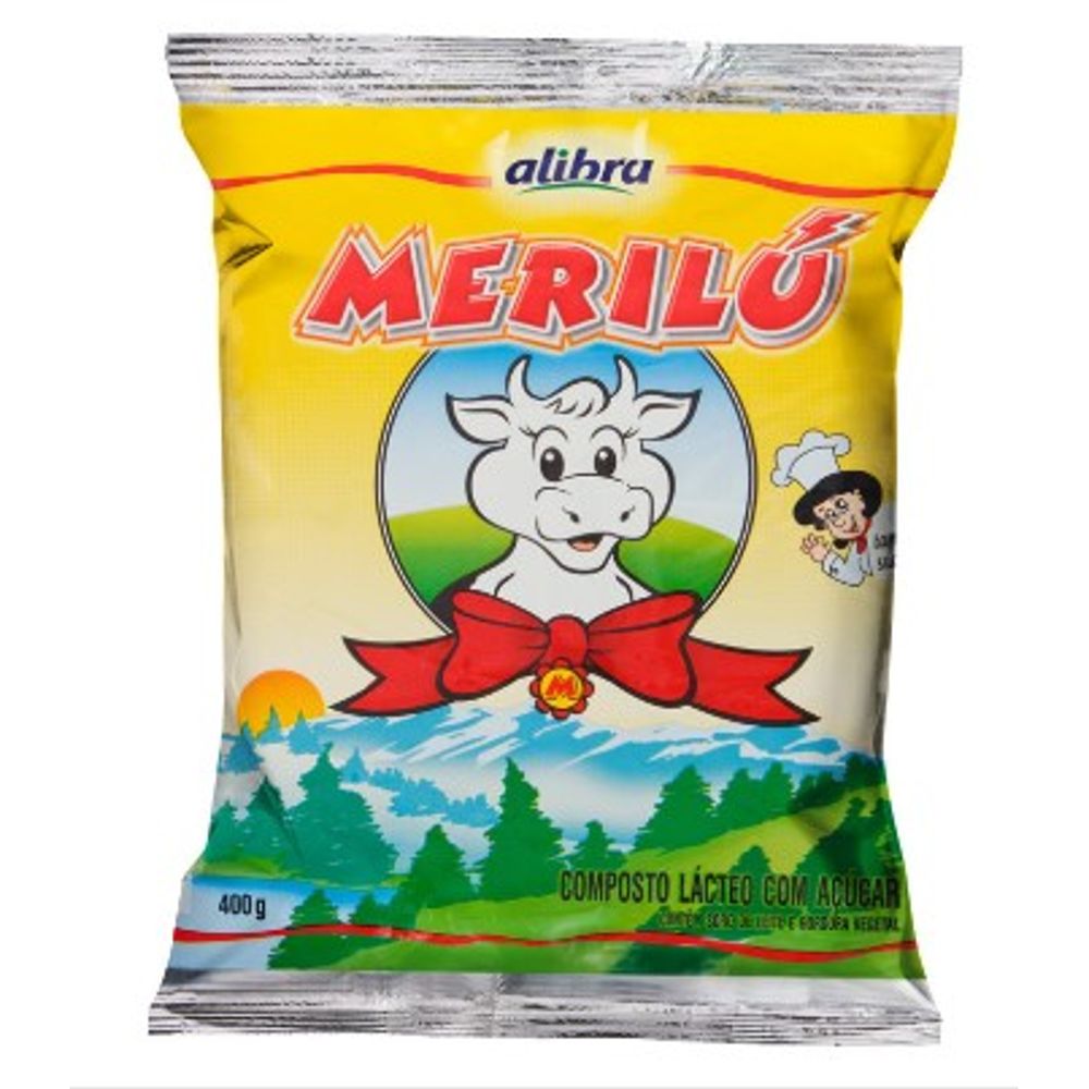Composto Lácteo Com Açúcar 400g Merilú - colibri