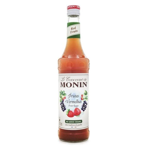 Xarope Concentrado De Frutas Vermelhas Sem Adição De Açúcar 700ml Monin ...